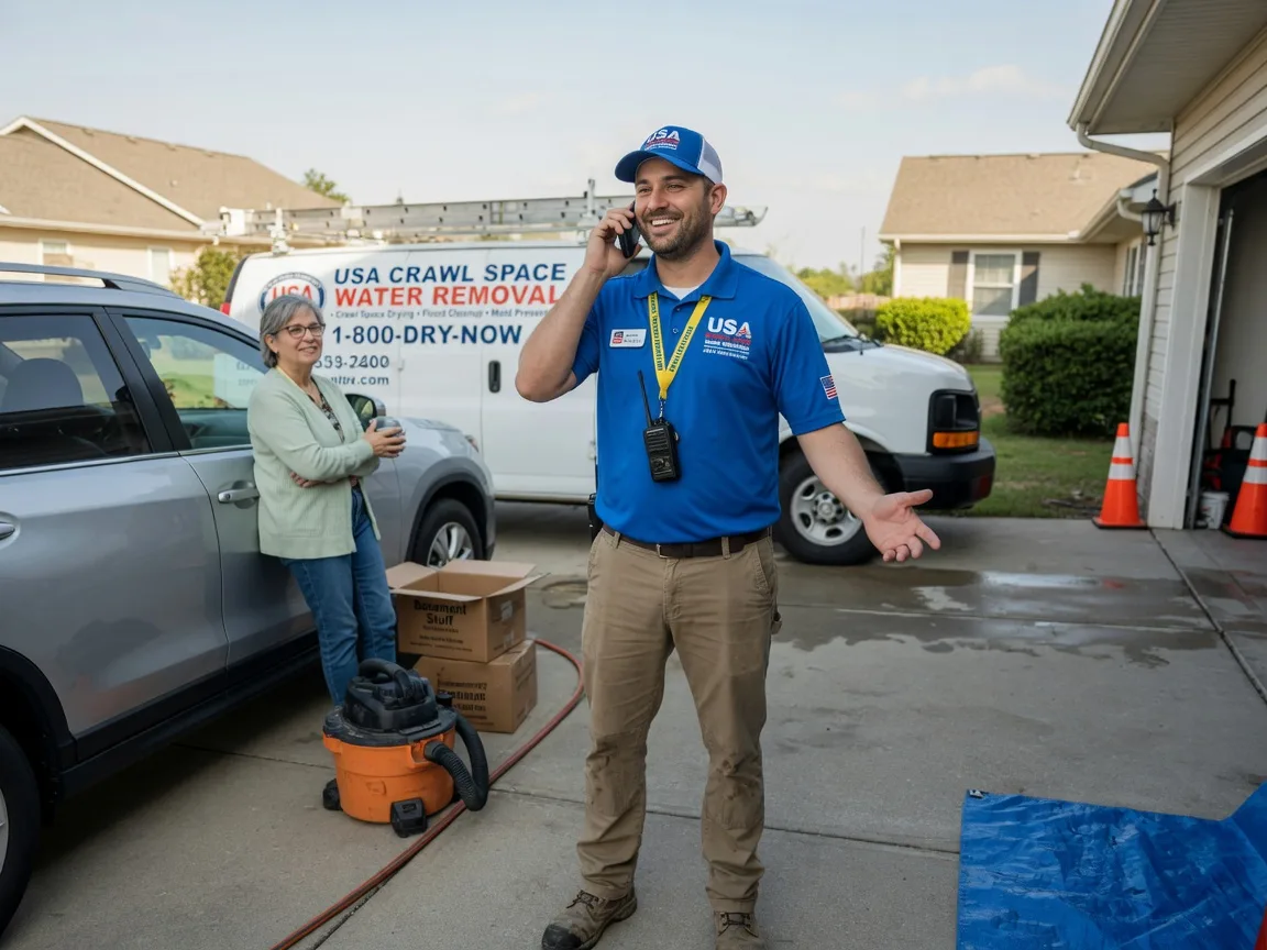 Crawl Space Water Removal Davilla, TX FAQs